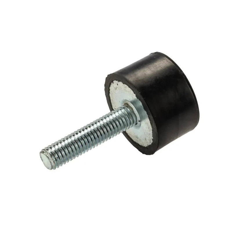 RS PRO Cylindrical M8 Anti-Vibration Mount Male Buffer Foot 72 kg Compression 30 mm OD 17 mm H 126-4961