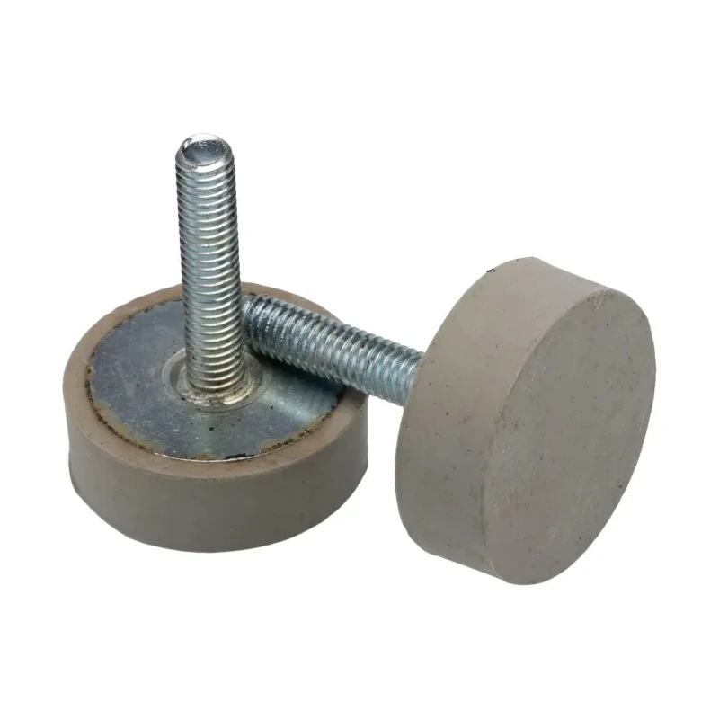 RS PRO Cylindrical M6 Anti-Vibration Mount Male Buffer Foot 72 kg Compression 30 mm OD 10 mm H 126-4959