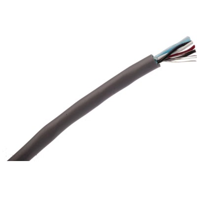Alpha Wire Alpha Essentials Communication & Control Series Data Cable 2 Pairs 4 Cores 304 m Grey Sheath Polyvinyl 5472C SL001