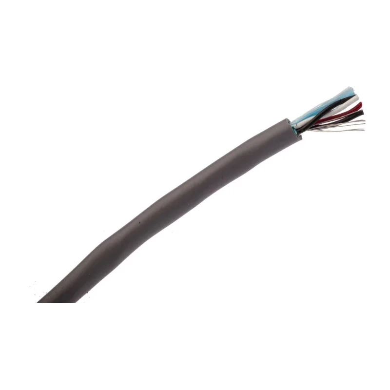 Alpha Wire Alpha Essentials Communication & Control Series Data Cable 2 Pairs 4 Cores 304 m Grey Sheath Polyvinyl 5472C SL001
