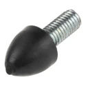 RS PRO Anti-Vibration Mount Bump Stop M5 Thread Size, 10 mm OD, 10 mm Height, 60 Shore A Rubber 126-5957