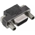 Molex 15 Way Right Angle 1.27 mm Pitch Through Hole Micro-D Sub Connector Male 836129020