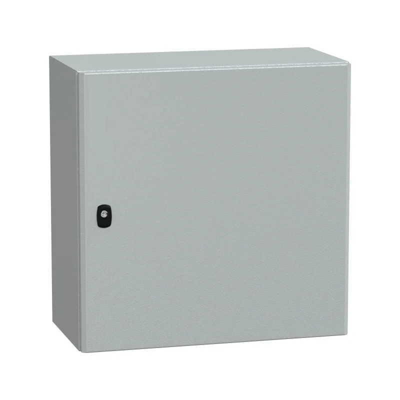 Schneider Electric PanelSet S3D Series Steel Wall Box, IP66, 600 mm x 600 mm x 300 mm NSYS3D6630P