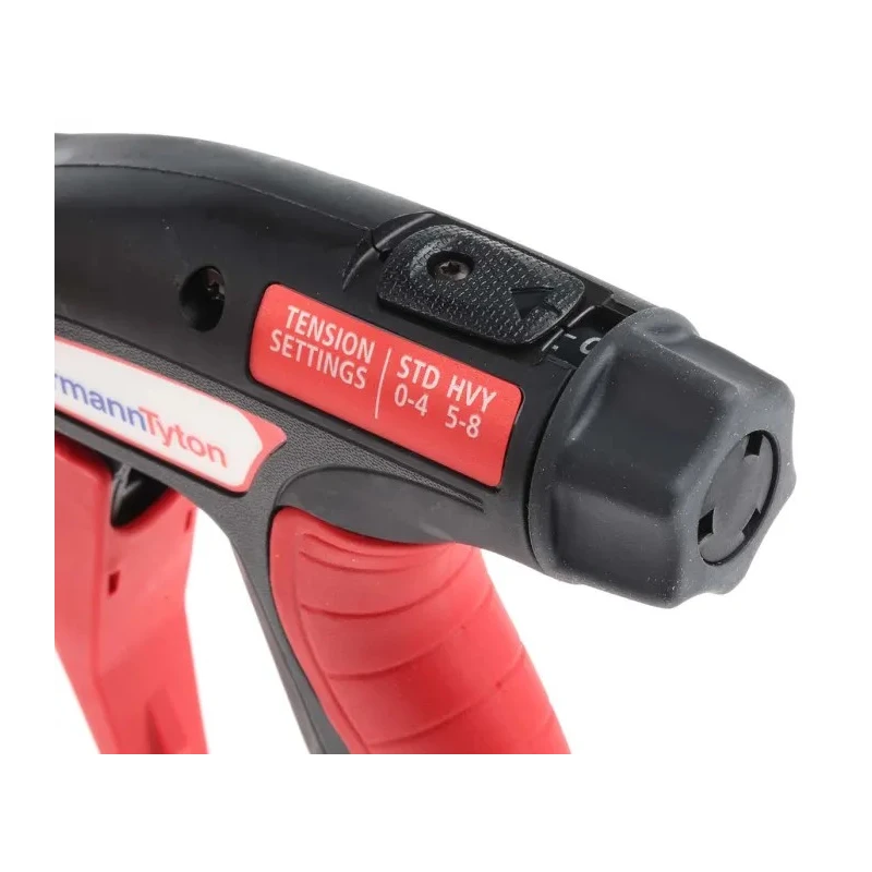 HellermannTyton EVO9 Cable Tie Gun, 13 mm Capacity, Anti-Slip Ergonomic Handle, Plastic Housing EVO9