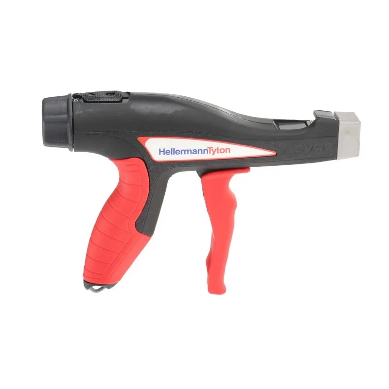 HellermannTyton EVO9 Cable Tie Gun, 13 mm Capacity, Anti-Slip Ergonomic Handle, Plastic Housing EVO9