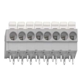 WAGO 804 Series PCB Female Solder Lighting Connector 10-Pole, 10-Way, 630V 804-110