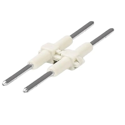 WAGO 2060 Series PCB Board-to-Board Male Push-in Lighting Connector 2-Pole 9A 320V 2060-952/028-000