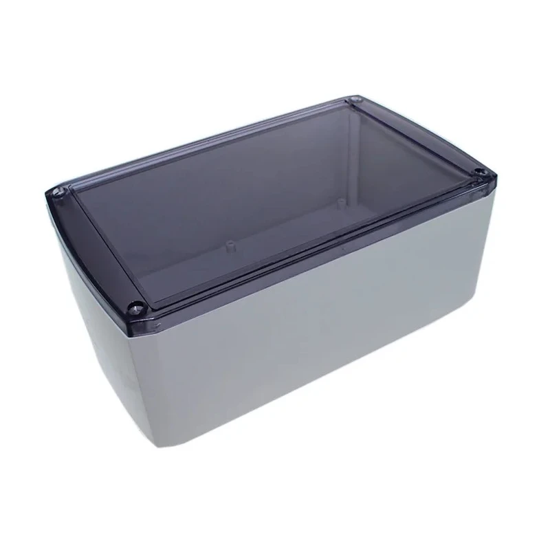 CAMDENBOSS 1102 Series Grey Transparent Lid ABS Enclosure, IP54, 40 mm x 110 mm x 60 mm CSACTT002
