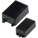 CAMDENBOSS Black ABS Potting Box with Lid, Zinc Plated Finish, 82 mm Length x 57 mm Width x 33 mm Height 400-019