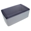 CAMDENBOSS 1102 Series Grey Transparent Lid ABS Enclosure IP54 50mm x 125mm x 75mm 