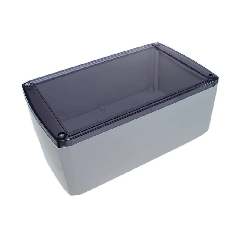 CAMDENBOSS 1102 Series Grey Transparent Lid ABS Enclosure IP54 50mm x 125mm x 75mm 
