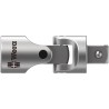 Wera 3/8 in Square Joint Socket, 50mm Overall Length, Molybdenum Steel and Chrome Vanadium Steel 05003585001