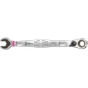Wera Combination Ratchet Spanner Chrome Finish 144 mm Overall Length 8 mm 16 Points Offset Head Alloy Steel 05020064001