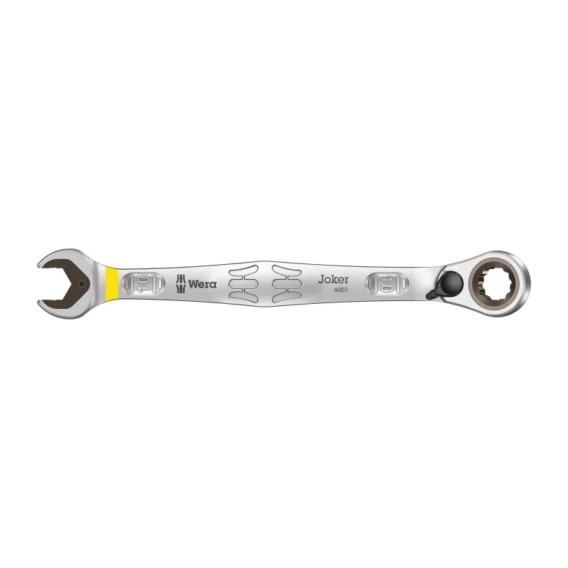 Wera Combination Ratchet Spanner Chrome Finish 10 mm Size 159mm Overall Length 05020065001