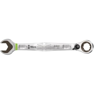 Wera Combination Ratchet Spanner Alloy Steel Chrome Finish 234mm Overall 18 mm 05020073001