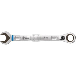 Wera Combination Ratchet Spanner Chrome Finish 246 mm Overall Size 19 mm 05020074001