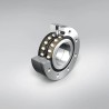 NSK 2 Row Ball Screw Support Bearing 20 mm ID, 68 mm OD, 28 mm Race Width BSF2068DDUHP2B R BE4L5