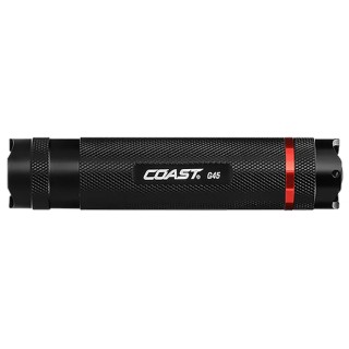 Coast Aluminium Body LED Torch Black 150 lm, 117 mm G45