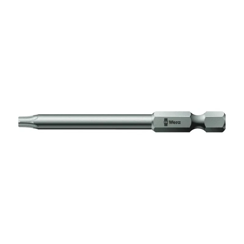 Wera Screwdriver Bit Hex Drive 6.35 mm Tip T8 Size 70 mm Overall Length 1-Piece 05060098001