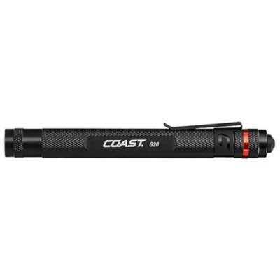 Coast LED Pen Torch Black 36 lm Aluminium Housing 144 mm Length G20