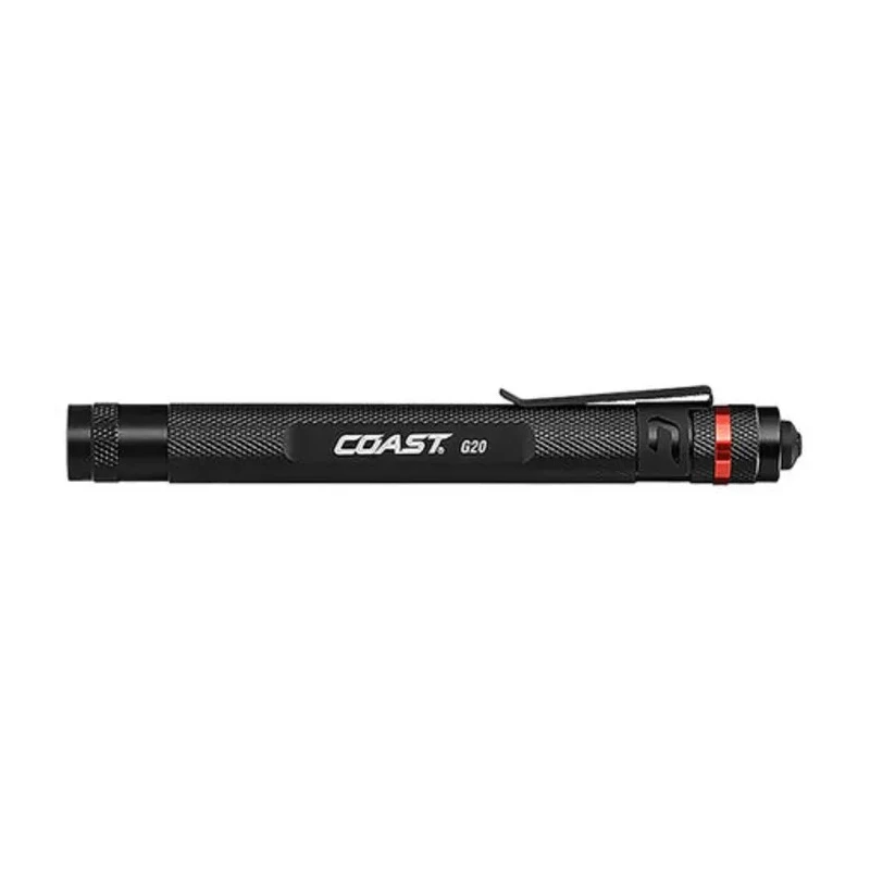 Coast LED Pen Torch Black 36 lm Aluminium Housing 144 mm Length G20