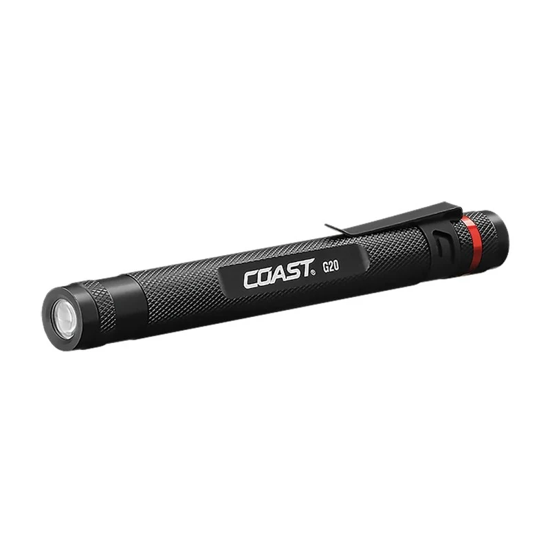 Coast LED Pen Torch Black 36 lm Aluminium Housing 144 mm Length G20