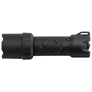 Coast Polysteel 200 LED Torch Black Stainless Steel Body, 250 lm Luminosity, 127 mm Length POLY200