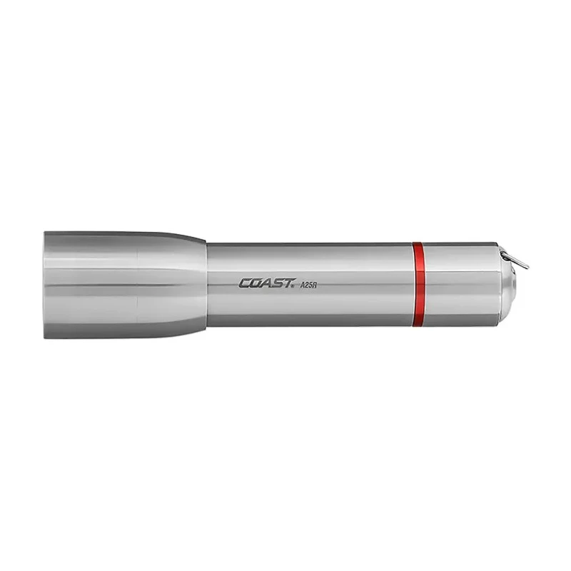 Coast Stainless Steel LED Rechargeable Torch 725 lm, 159 mm A25R