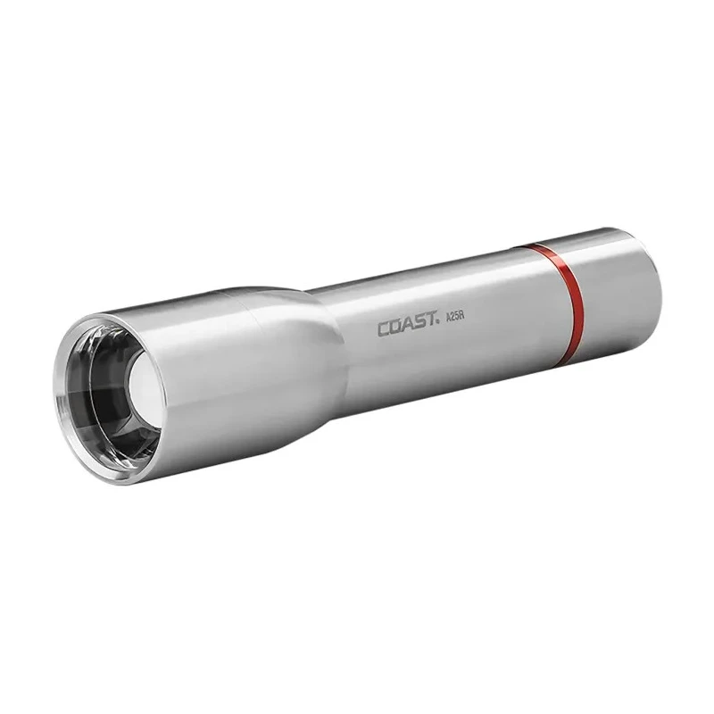 Coast Stainless Steel LED Rechargeable Torch 725 lm, 159 mm A25R