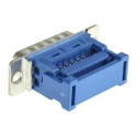 RS PRO 15 Way Straight 1.27 mm Pitch Cable D-Sub Connector Male 250V 1A 136-465