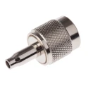 RS PRO Coaxial Connector Cable Male TNC 50 Ω Straight Body Crimp 136-572