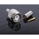 RS PRO Coaxial Connector Cable Male TNC 50 Ω Straight Body 136-538