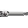 Wera Zyklop 3/8 in Drive Square Adapter Socket Chrome Vanadium Steel 76mm Overall 05003584001