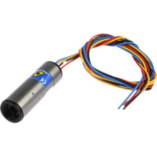 Global Laser High Visibility 520 nm Green Modulating Laser Module 5 mW PWM Control with Dot Pattern 3V 1V 1421-93-000