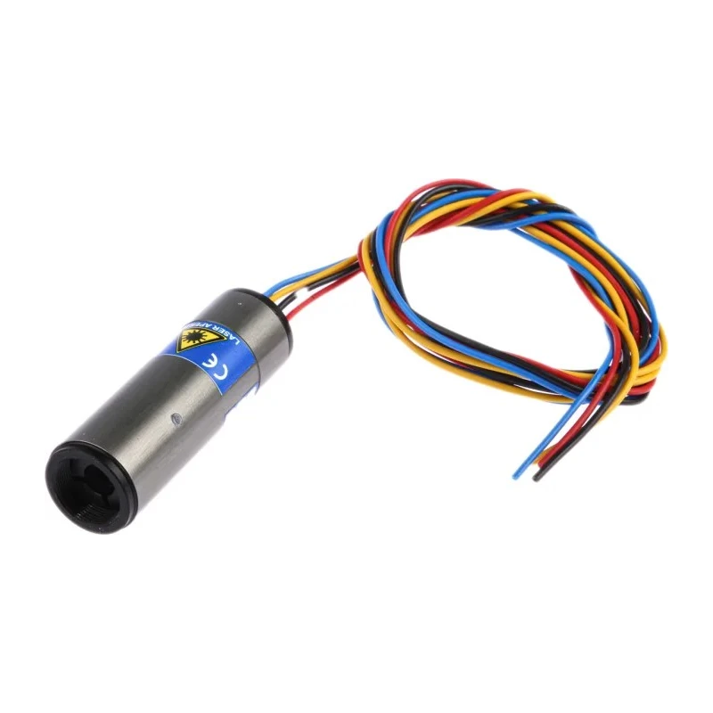Global Laser High Visibility 520 nm Green Modulating Laser Module 5 mW PWM Control with Dot Pattern 3V 1V 1421-93-000