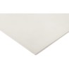 RS PRO White Polyethylene High Density Plastic Sheet 500 mm x 500 mm x 20 mm 137-641