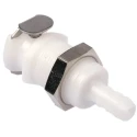 Colder Products Hose Connector Threaded 8.3 Bar Acetal Body White PLCD16004