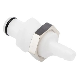 Colder Products Hose Connector 6.35 mm ID Threaded, Acetal Body, 8.3 bar Maximum Operating Pressure PLC42004