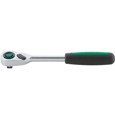 STAHLWILLE 12.7 mm Ratchet with Ratchet Handle, 265.5 mm Overall Length, 80 Tooth Chrome Alloy Steel 13111120