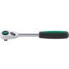 STAHLWILLE 12.7 mm Ratchet with Ratchet Handle, 265.5 mm Overall Length, 80 Tooth Chrome Alloy Steel 13111120