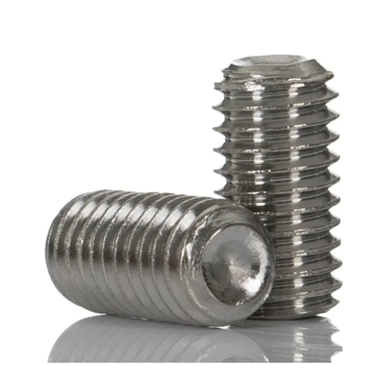 RS PRO Stainless Steel M5 x 10 mm Plain Cup Grub Screw DIN 7991, DIN 916 137-792