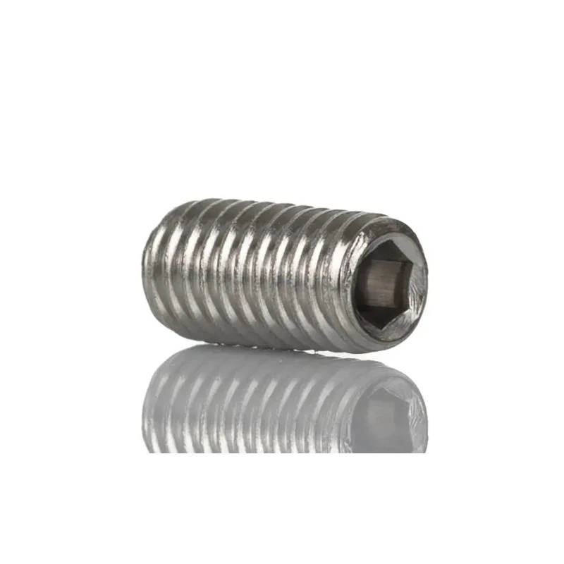 RS PRO Stainless Steel M5 x 10 mm Plain Cup Grub Screw DIN 7991, DIN 916 137-792