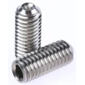 RS PRO Stainless Steel M5 x 12 mm Plain Cup Grub Screw DIN 916 Thread 0.8 mm 137-809