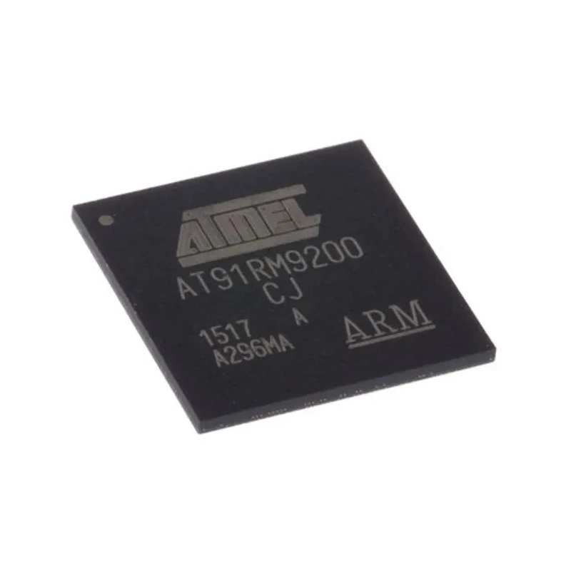 Microchip Microcontroller AT91RM9200-CJ-002 32 bit ARM920T, 180 MHz, 128kB FLASH, 256-Pin LFBGA