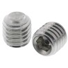 RS PRO Stainless Steel M8 x 8 mm Plain Cup Grub Screw DIN 916 137-859