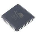 Microchip 8 bit 8051 AT89 Microcontroller 24 MHz 8kB FLASH 44-Pin PLCC AT89S52-24JU