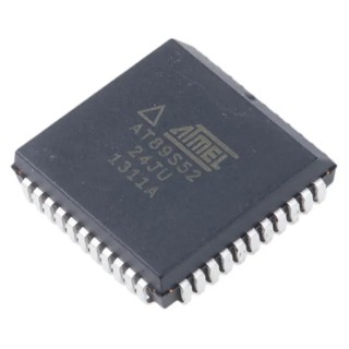 Microchip 8 bit 8051 AT89 Microcontroller 24 MHz 8kB FLASH 44-Pin PLCC AT89S52-24JU
