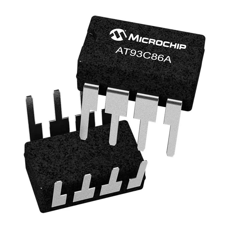 Microchip 16 kB Serial-3 Wire EEPROM 250 ns 8-Pin PDIP Through Hole AT93C86A-10PU-2.7