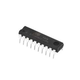 Microchip Simple Programmable Logic Device 150 Gates, 8 Macro Cells, 8 I/O, 62 MHz In System Programmability ATF16V8CZ