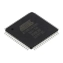 Microchip 8-bit AVR ATmega Microcontroller 16 MHz 128kB FLASH 64-Pin TQFP ATMEGA1281-16AU